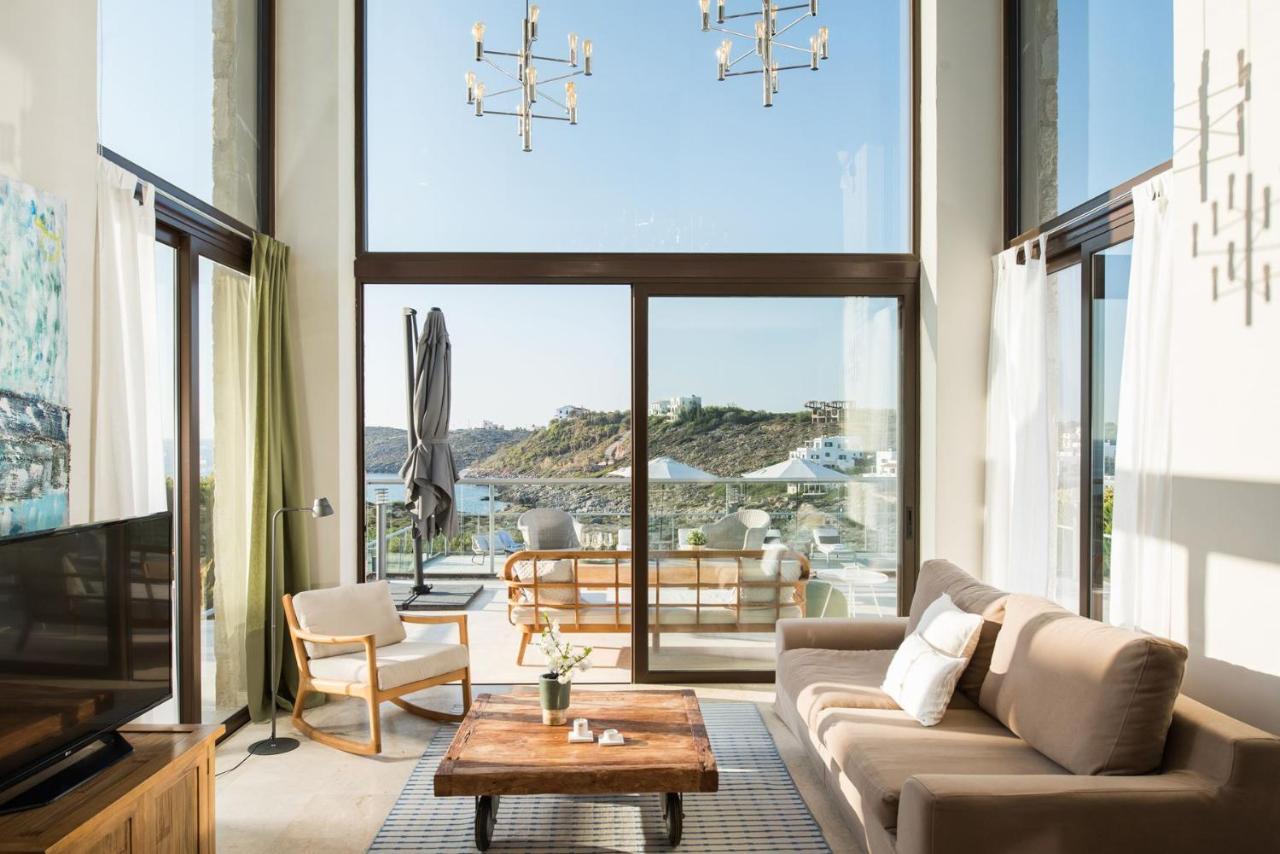 Magnifique Villa Avec Piscine Au Bord De Mer Chorafakia エクステリア 写真